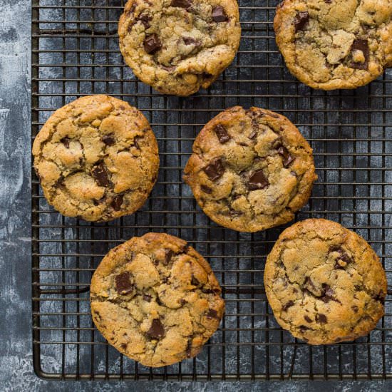 Vegan Chocolate Chip Cookies