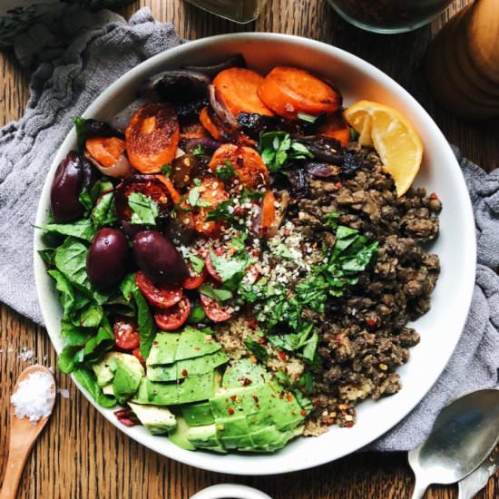 Easy Mustard French Lentils