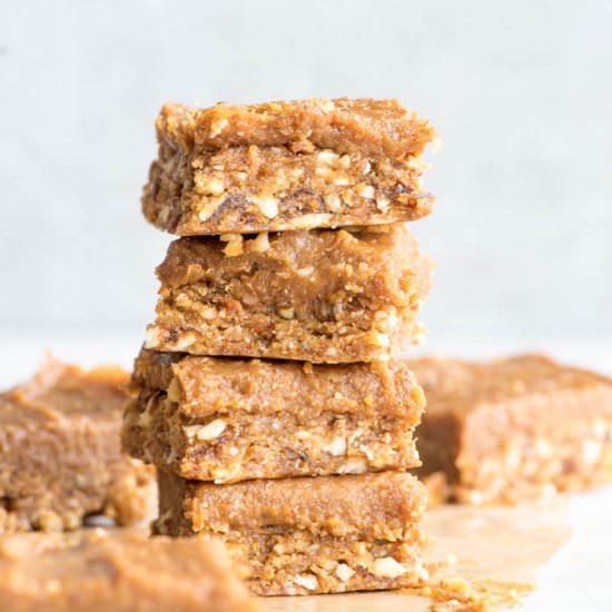 No-Bake Peanut Butter Blondies