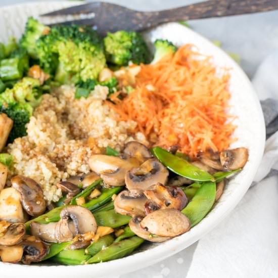 Teriyaki Quinoa Bowl
