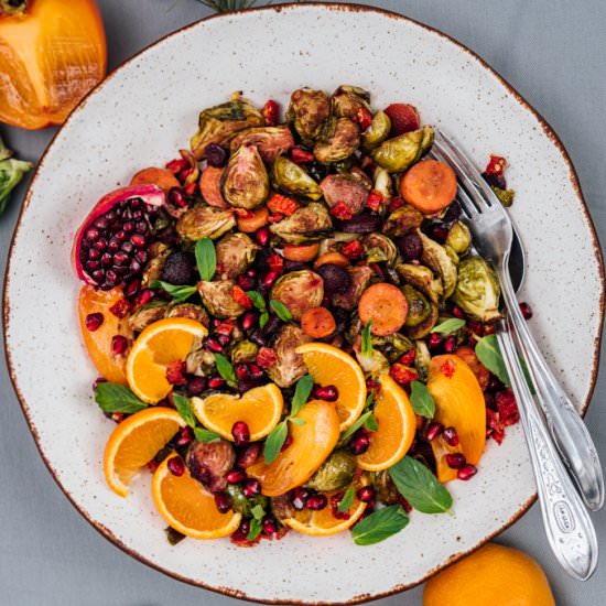 Roasted Brussels Sprouts Salad