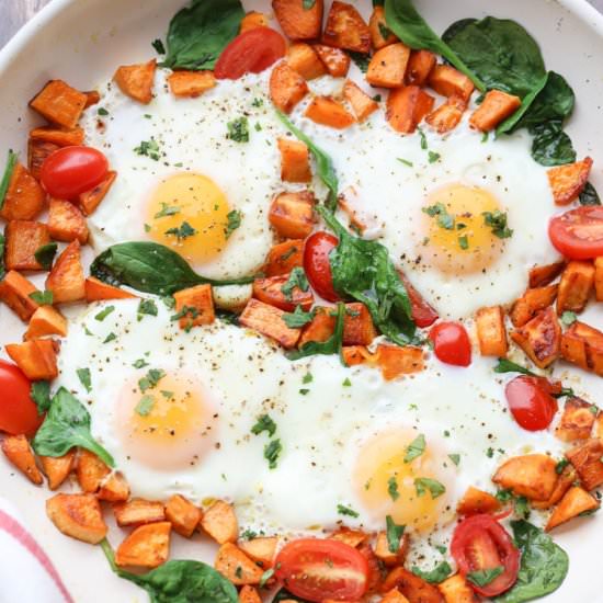 Sweet Potato & Egg Breakfast