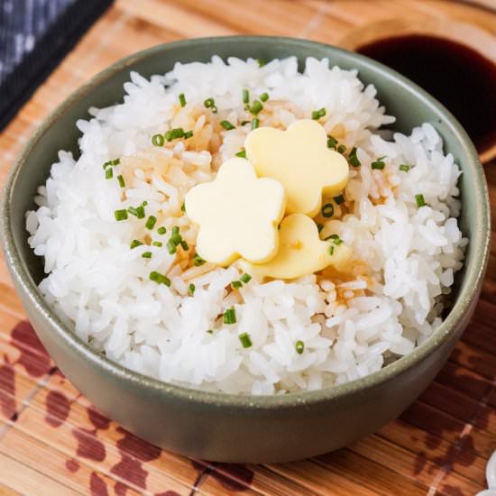 Rice with Butter and Soy Sauce