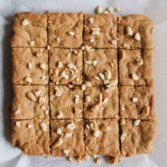 Peanut Butter Blondies