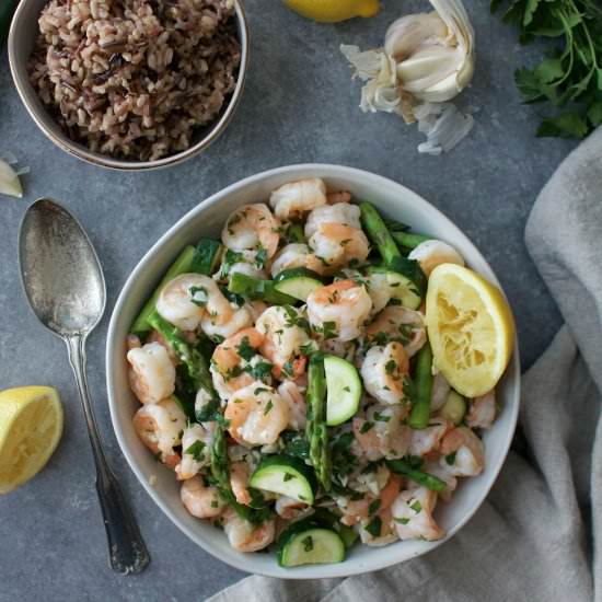 Lemon & Garlic Shrimp