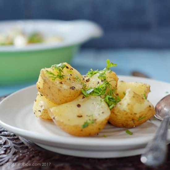 Indian Style Roast Potatoes