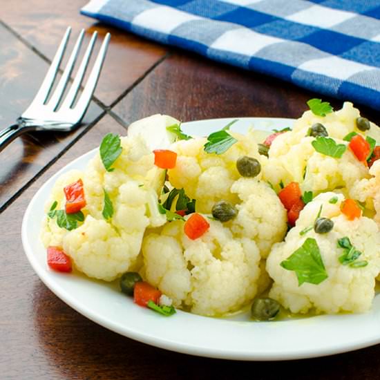 Cauliflower Salad with Capers