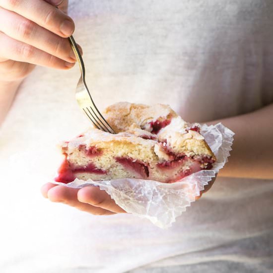 Strawberry Buttermilk Cake