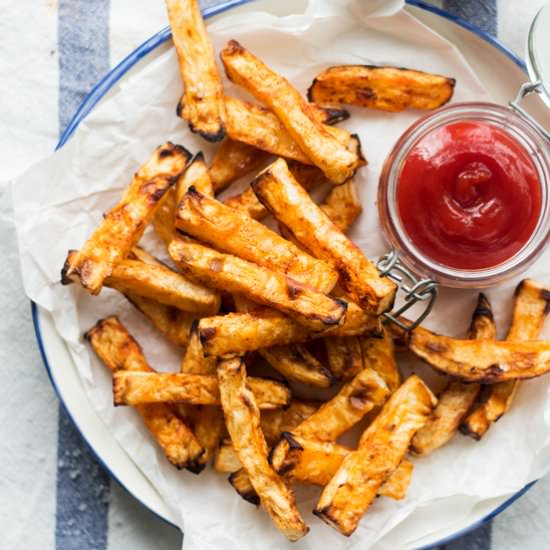 Celeriac chips