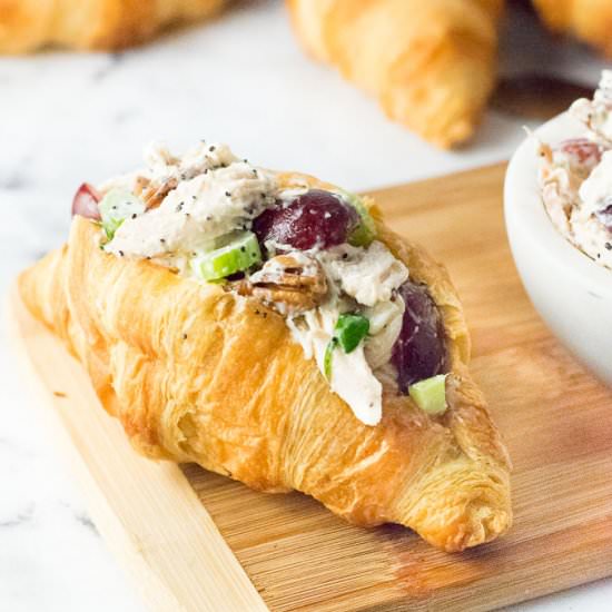 Chicken Salad with Grapes and Pecan