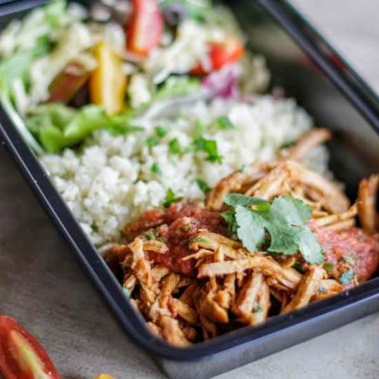 Slow Cooker Pork Carnitas Bowls
