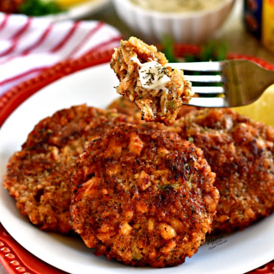 Gluten-Free Old Bay Salmon Cakes