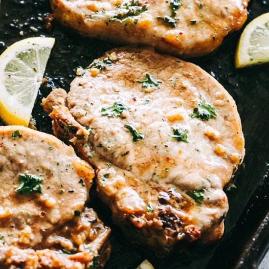 Pork Chops and Potatoes