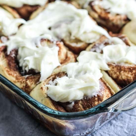 Make-Ahead Cinnamon Rolls