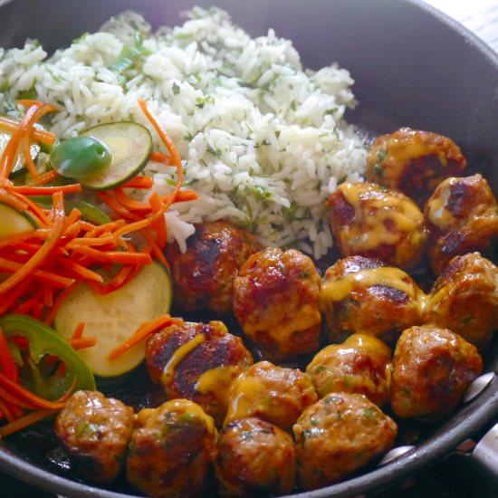 Bánh mì meatballs