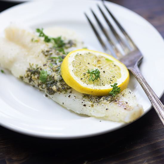 Lemon Baked Cod