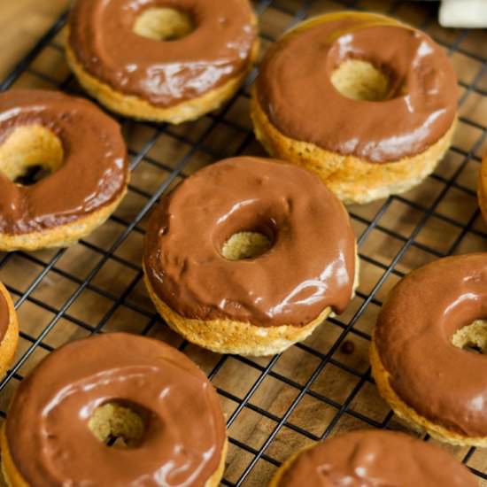 banana oatmeal donuts
