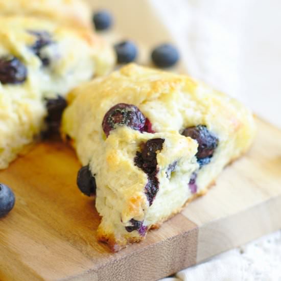 Blueberry Brie Scones
