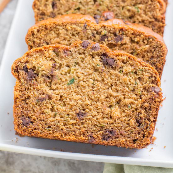 Chocolate Chip Zucchini Bread