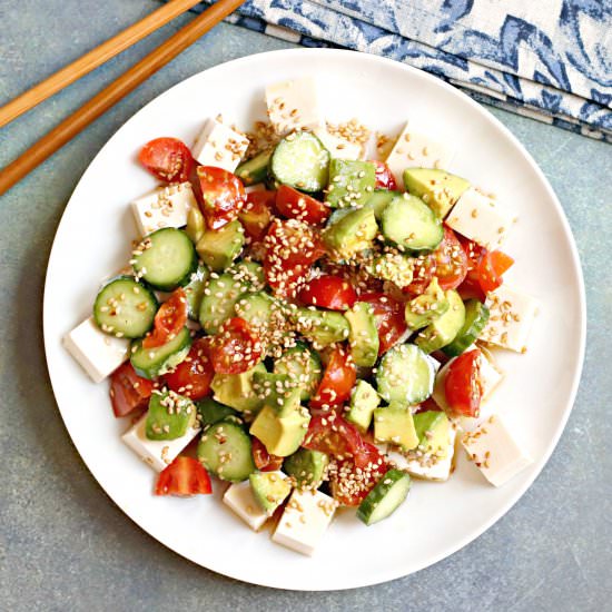 Silken Tofu Salad