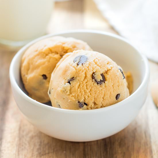 Edible Peanut Butter Cookie Dough
