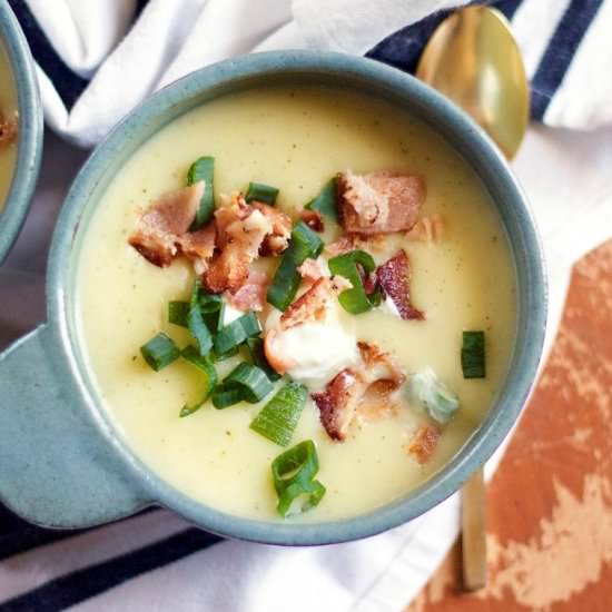 Instant Pot Broccoli & Potato Soup