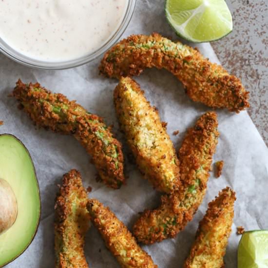 Avocado Fries W/ Lime Dipping Sauce