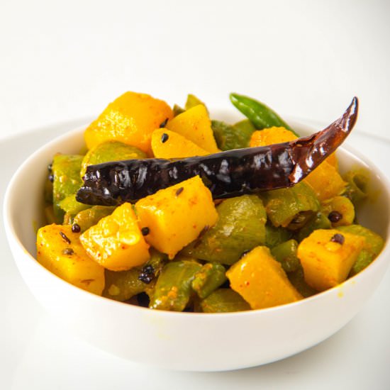 Bengali style Panch mishali torkari