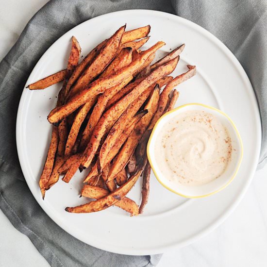 Crispy Cajun Sweet Potato Fries