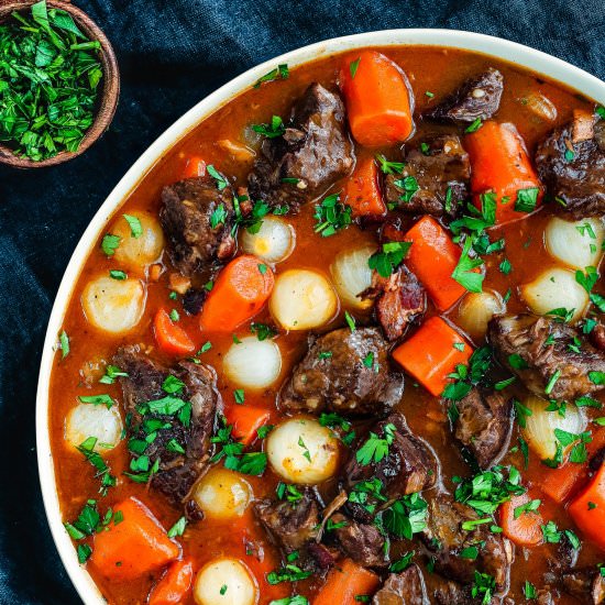 Easy Instant Pot Beef Bourguignon