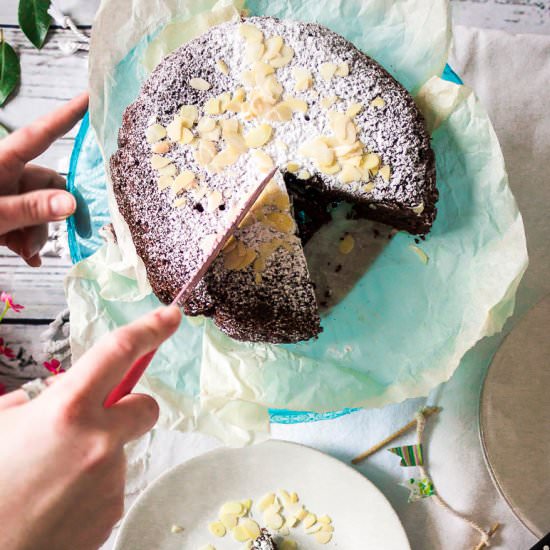 Vegan Gluten-Free Caprese Chocolate