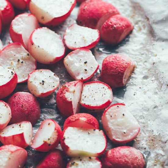 Roasted Radishes