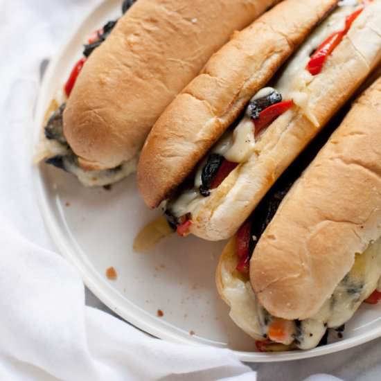 Portabella Cheesesteaks