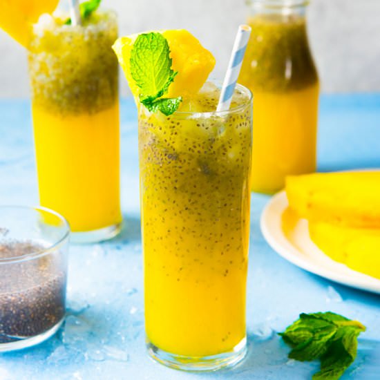 Vanilla Pineapple Chia Fresca