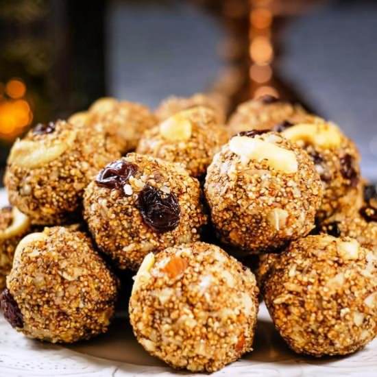 Amaranth Energy Balls with Dates