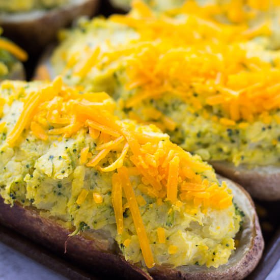 Vegan Twice Baked Potatoes