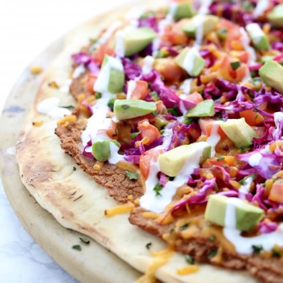 Healthy Southwest Pizza