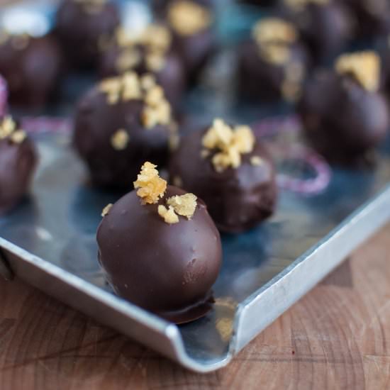 Peanut Butter Potato Chip Truffles