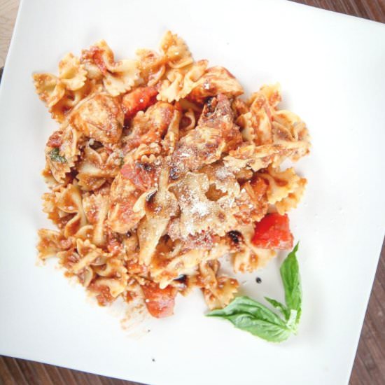 Bruschetta Chicken Pasta
