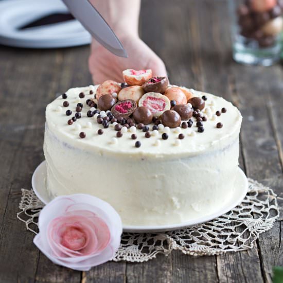 Walnut Sponge Cake