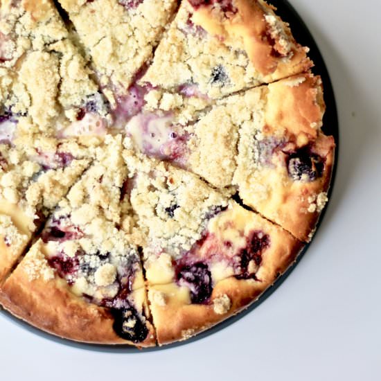 Berries Cream Cheese Coffee Cake
