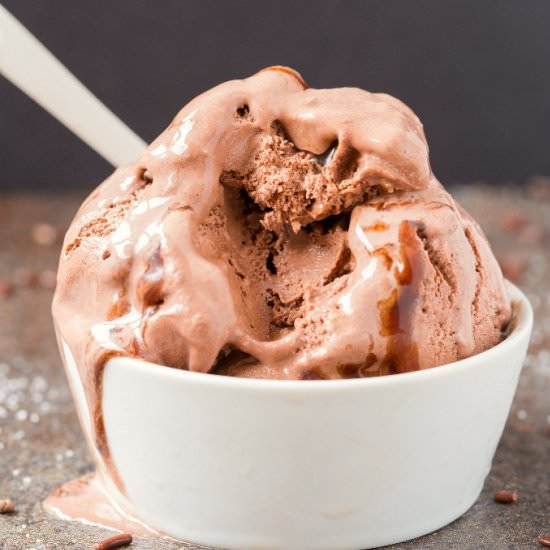 4 Ingredient Healthy Ice Cream