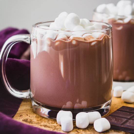 PALEO AND VEGAN HOT CHOCOLATE