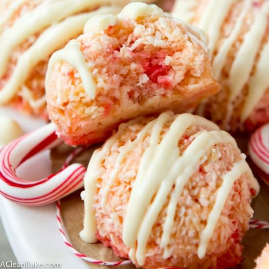 PEPPERMINT MACAROONS