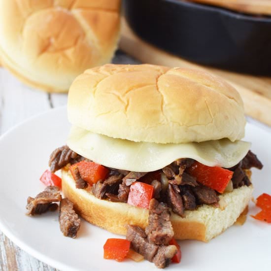 Philly cheesestake Sloppy Joe