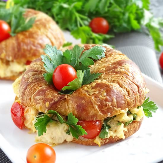 Croissant Chicken Salad Sandwich