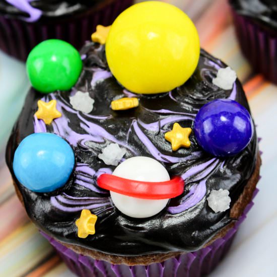 Galaxy Cupcakes