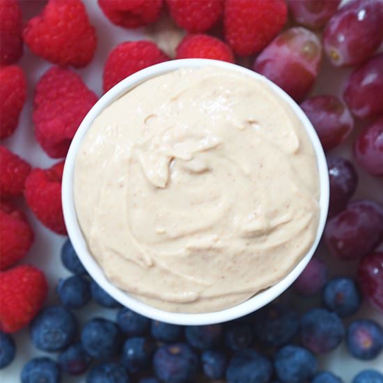 Healthy Peanut Butter Dip
