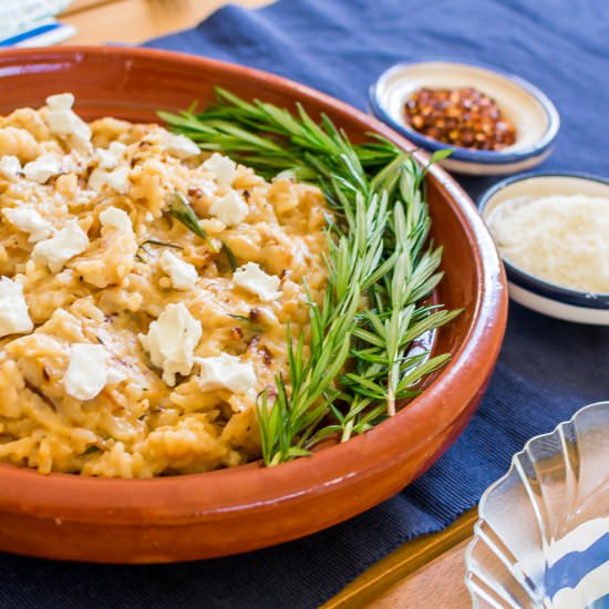Caramelized Onion Risotto
