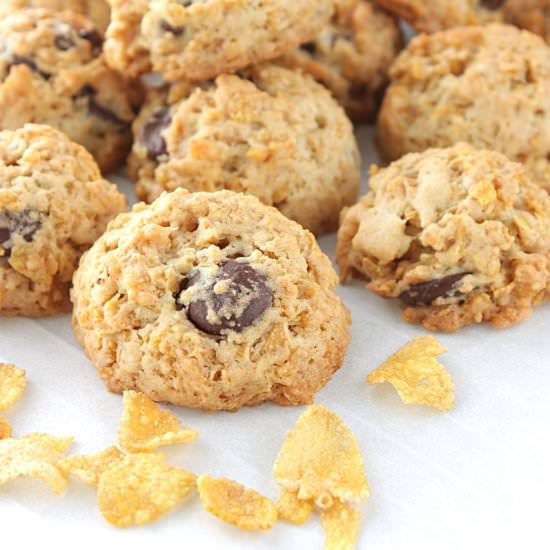 corn flakes chocolate chips cookies